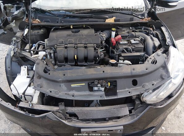 3N1AB7AP2JY347147 2018 NISSAN SENTRA Черный Вид сзади
