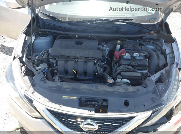 3N1AB7AP2KL610834 2019 NISSAN SENTRA Silver Հետևի տեսք