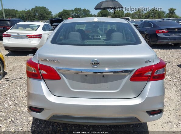 3N1AB7AP2KL610834 2019 NISSAN SENTRA Silver 