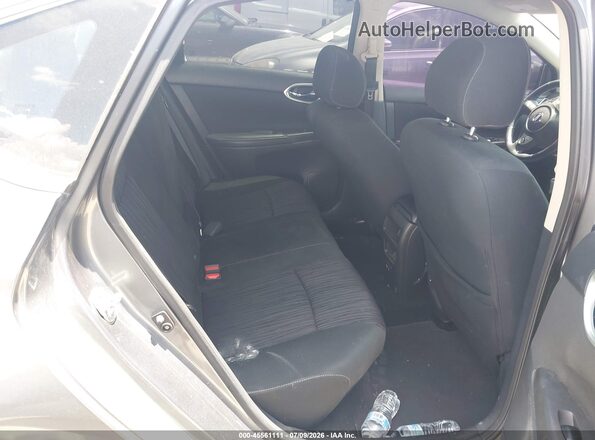 3N1AB7AP2KL627424 2019 NISSAN SENTRA Gray VIN კოდის სტიკერის ხედი