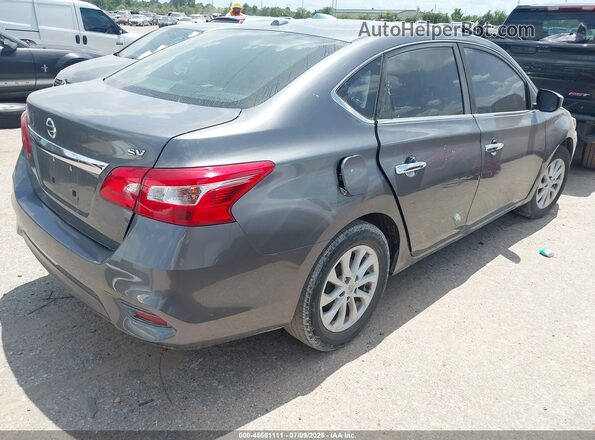 3N1AB7AP2KL627424 2019 NISSAN SENTRA Gray უკანა მარჯვენა