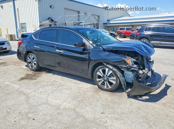 3N1AB7AP2KY204507 2019 NISSAN SENTRA Black Delantero derecho