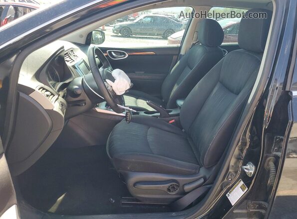 3N1AB7AP2KY204507 2019 NISSAN SENTRA Black Vista interior delantera
