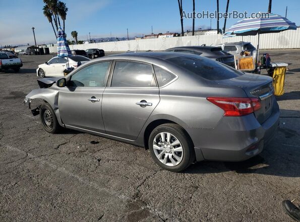 3N1AB7AP2KY212090 2019 NISSAN SENTRA Gray უკანა მარცხენა