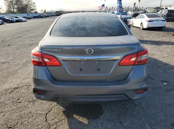 3N1AB7AP2KY212090 2019 NISSAN SENTRA Gray უკანა ხედი