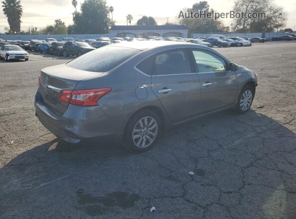3N1AB7AP2KY212090 2019 NISSAN SENTRA Gray უკანა მარჯვენა