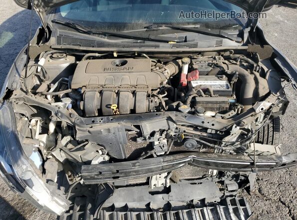 3N1AB7AP2KY212090 2019 NISSAN SENTRA Gray უკანა სალონის ხედი
