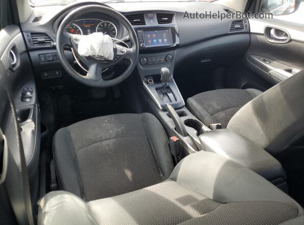 3N1AB7AP2KY212090 2019 NISSAN SENTRA Gray წინა პანელის ხედი