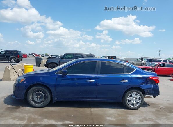 3N1AB7AP2KY213658 2019 NISSAN SENTRA Blue Vista interior de 360 grados