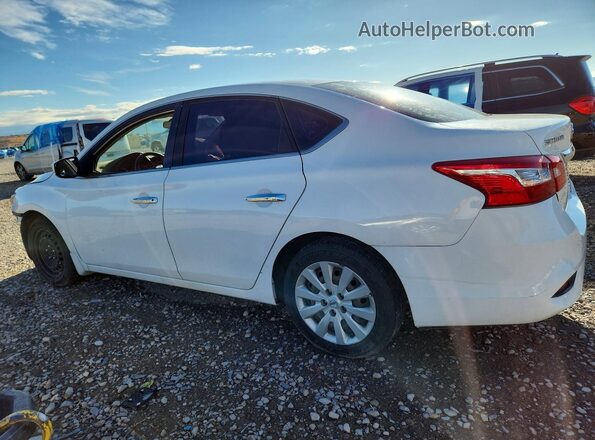 3N1AB7AP2KY214955 2019 NISSAN SENTRA White Tył lewy