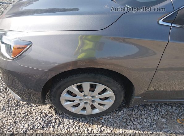 3N1AB7AP2KY246112 2019 NISSAN SENTRA Серый Вид спереди