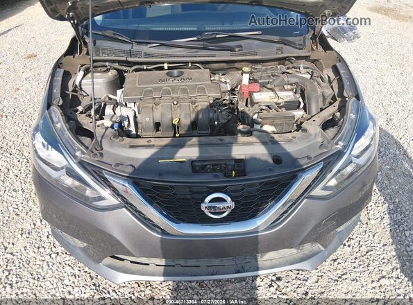 3N1AB7AP2KY246112 2019 NISSAN SENTRA Серый Вид сзади