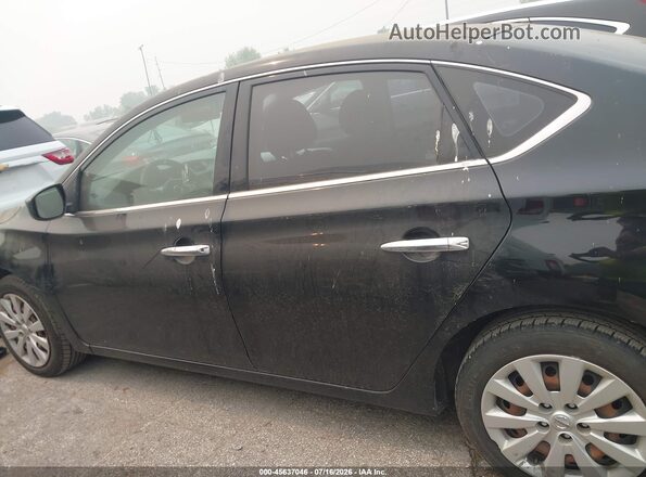 3N1AB7AP2KY246983 2019 NISSAN SENTRA Black სალონის 360-გრადუსიანი ხედი