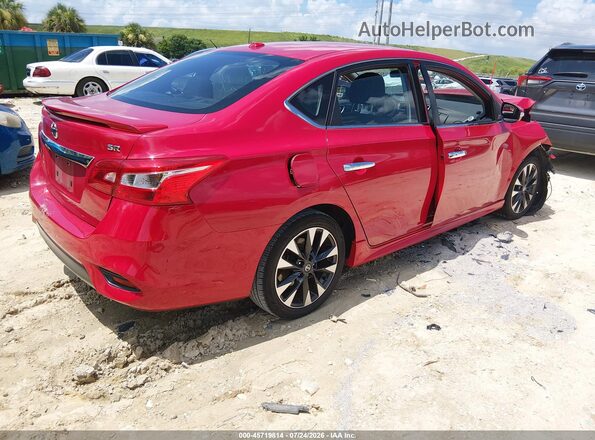 3N1AB7AP2KY252752 2019 NISSAN SENTRA Red Задня права чверть