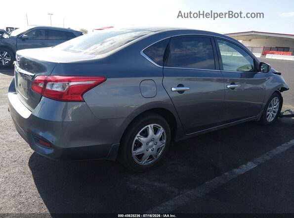 3N1AB7AP2KY259796 2019 NISSAN SENTRA Gray უკანა მარჯვენა