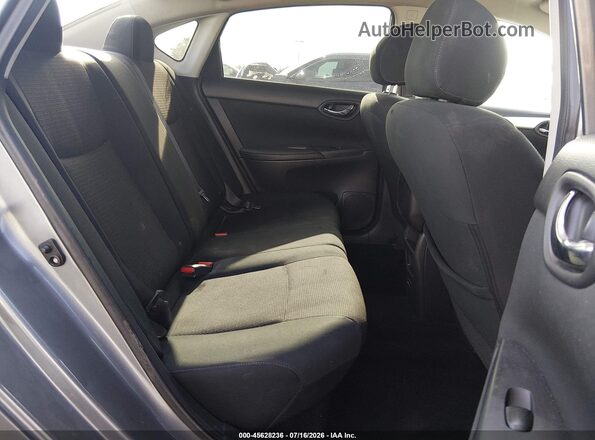 3N1AB7AP2KY259796 2019 NISSAN SENTRA Gray VIN კოდის სტიკერის ხედი