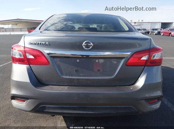 3N1AB7AP2KY259796 2019 NISSAN SENTRA Gray 
