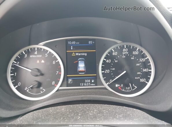 3N1AB7AP2KY261144 2019 NISSAN SENTRA White Հետևի նստատեղերի տեսք