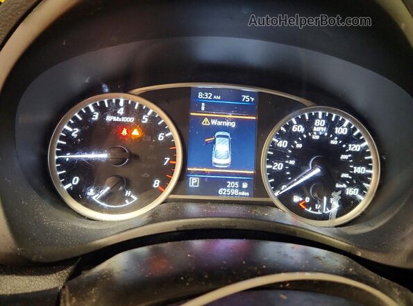 3N1AB7AP2KY273990 2019 NISSAN SENTRA Black Instrument cluster view