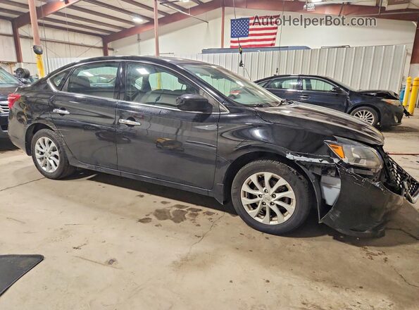 3N1AB7AP2KY273990 2019 NISSAN SENTRA Black Front right