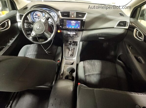 3N1AB7AP2KY273990 2019 NISSAN SENTRA Black Dashboard view