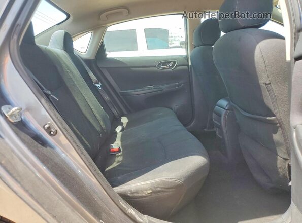 3N1AB7AP2KY298890 2019 NISSAN SENTRA Gray Widok tylnych siedzeń