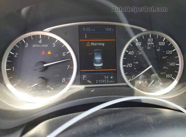 3N1AB7AP2KY298890 2019 NISSAN SENTRA Gray Widok zestawu wskaźników