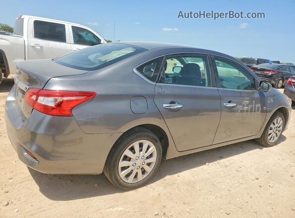 3N1AB7AP2KY298890 2019 NISSAN SENTRA Gray Tył prawy