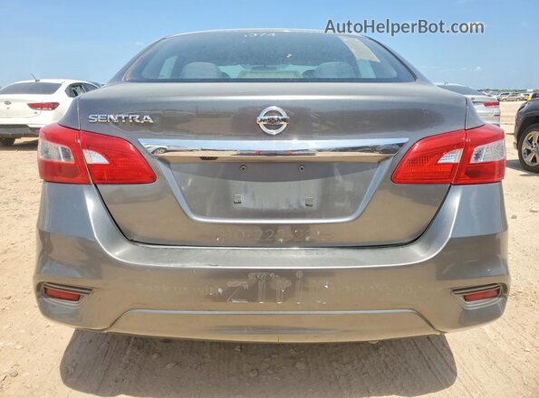 3N1AB7AP2KY298890 2019 NISSAN SENTRA Gray Widok z tyłu