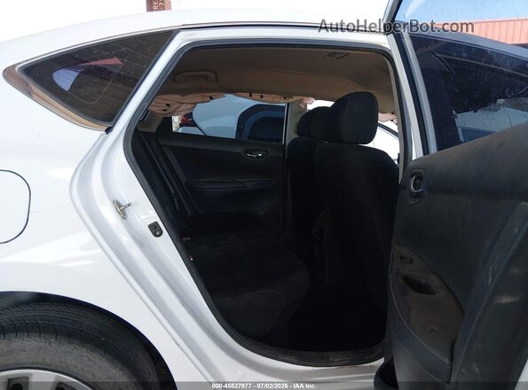 3N1AB7AP2KY318054 2019 NISSAN SENTRA White Vista de la etiqueta del VIN