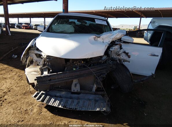 3N1AB7AP2KY318054 2019 NISSAN SENTRA White Vista del cuadro de instrumentos