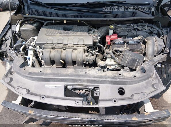 3N1AB7AP2KY321438 2019 NISSAN SENTRA Black Widok z tyłu
