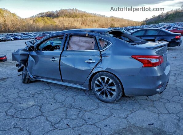 3N1AB7AP2KY322539 2019 NISSAN SENTRA Silver Задня ліва чверть