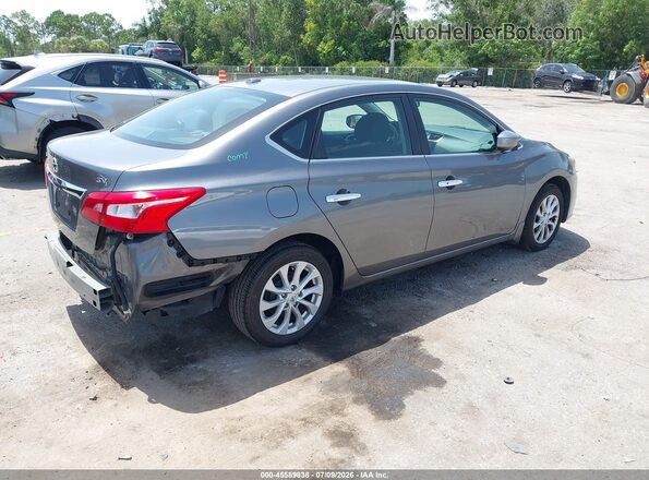 3N1AB7AP2KY331841 2019 NISSAN SENTRA Gray უკანა მარჯვენა