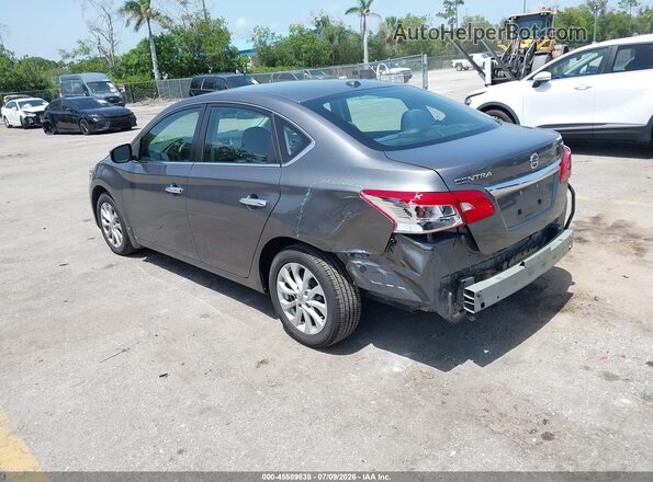 3N1AB7AP2KY331841 2019 NISSAN SENTRA Gray უკანა მარცხენა