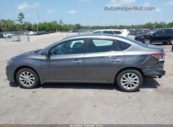 3N1AB7AP2KY331841 2019 NISSAN SENTRA Gray 