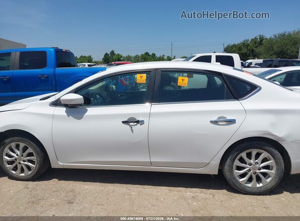 3N1AB7AP2KY359087 2019 NISSAN SENTRA White სალონის 360-გრადუსიანი ხედი