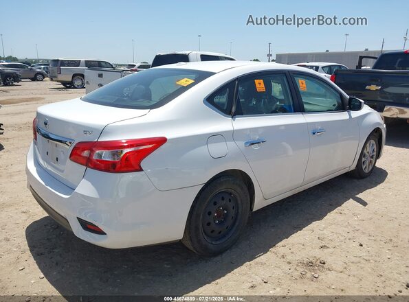 3N1AB7AP2KY359087 2019 NISSAN SENTRA White უკანა მარჯვენა