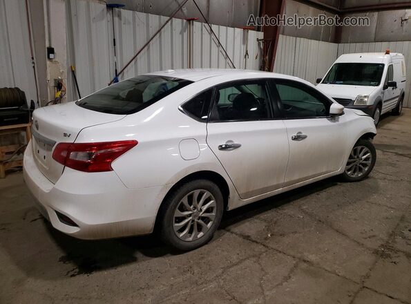 3N1AB7AP2KY359669 2019 NISSAN SENTRA White უკანა მარჯვენა