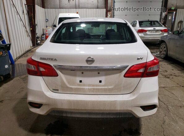 3N1AB7AP2KY359669 2019 NISSAN SENTRA White უკანა ხედი