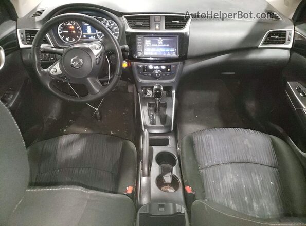 3N1AB7AP2KY359669 2019 NISSAN SENTRA White წინა პანელის ხედი