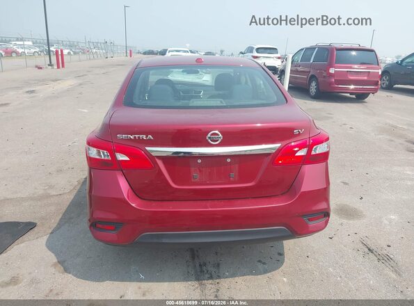3N1AB7AP2KY362006 2019 NISSAN SENTRA Red 