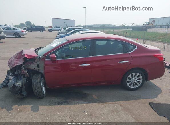 3N1AB7AP2KY362006 2019 NISSAN SENTRA Red 