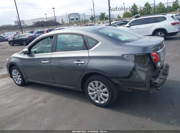 3N1AB7AP2KY388394 2019 NISSAN SENTRA Gray 