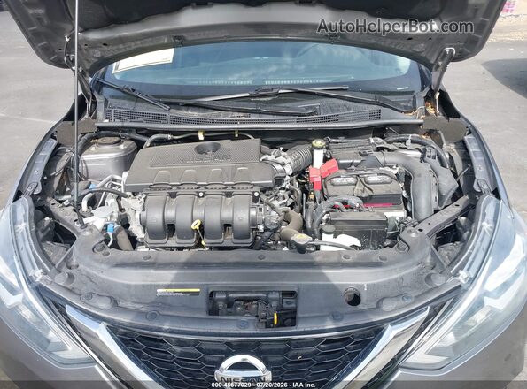 3N1AB7AP2KY388394 2019 NISSAN SENTRA Gray უკანა ხედი