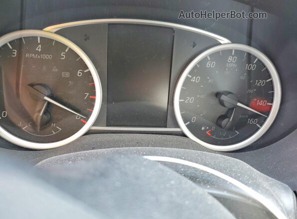3N1AB7AP2KY395233 2019 NISSAN SENTRA Silver ხელსაწყოთა პანელის ხედი