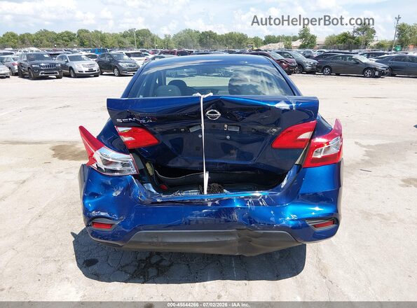 3N1AB7AP2KY409406 2019 NISSAN SENTRA Blue 