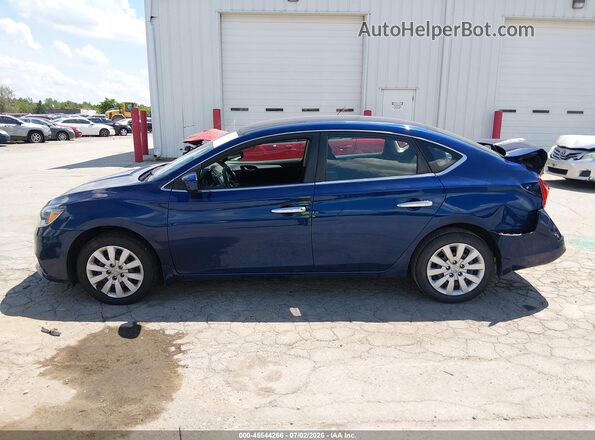 3N1AB7AP2KY409406 2019 NISSAN SENTRA Blue 