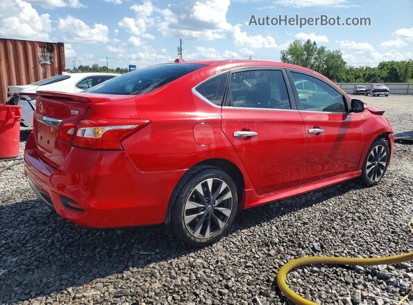 3N1AB7AP2KY422107 2019 NISSAN SENTRA Red Rear right