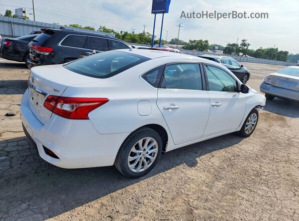 3N1AB7AP2KY427825 2019 NISSAN SENTRA White უკანა მარჯვენა